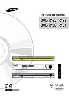 Samsung DVD R 130 manual. Camera Instructions.